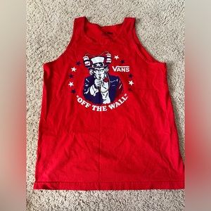 Vans patriotic tank